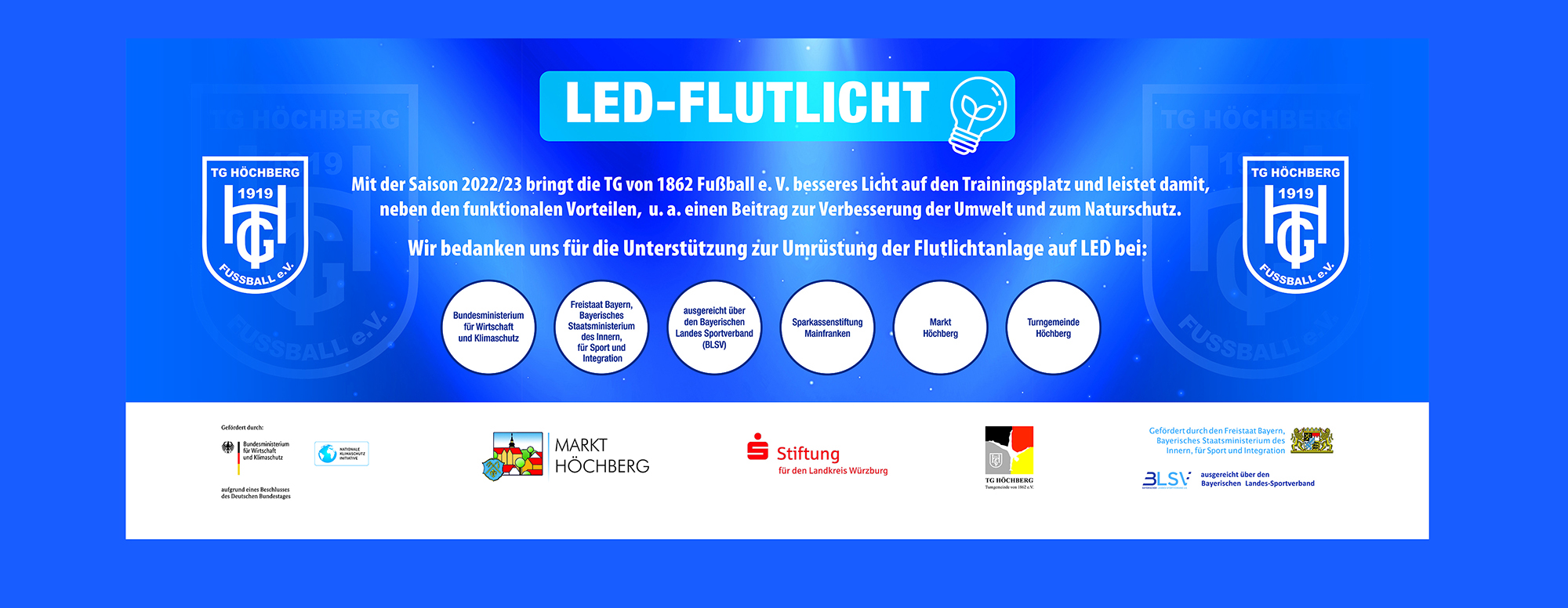 Flutlichtumrüstung auf LED