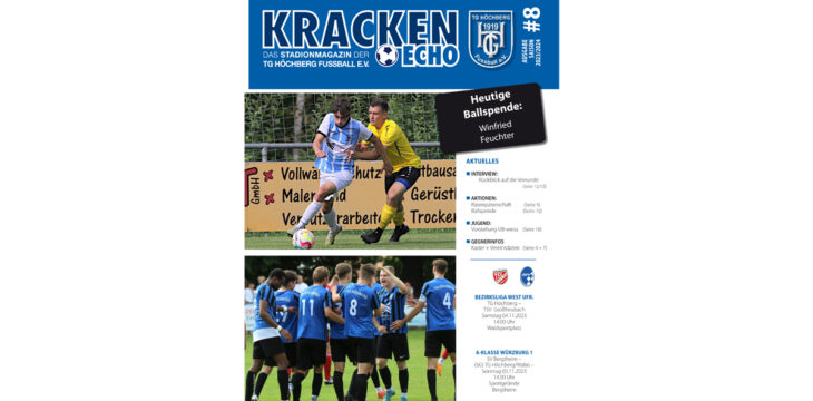 Stadionheft 8 gegen TSV Grossheubach online