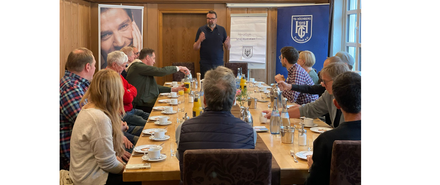 1. Sponsorenfrühstück der TG Höchberg Fußball e.V.
