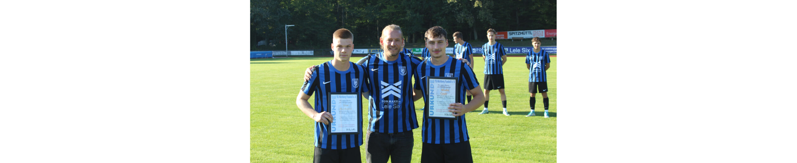 Medin Ljajic und Tom Hochstein im „100er Spielerclub“