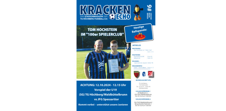 6. Stadionheft gegen TSV Rottendorf online