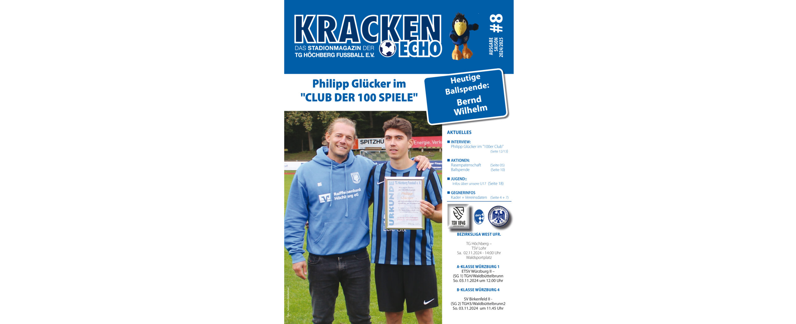 8. Stadionheft gegen TSV Lohr