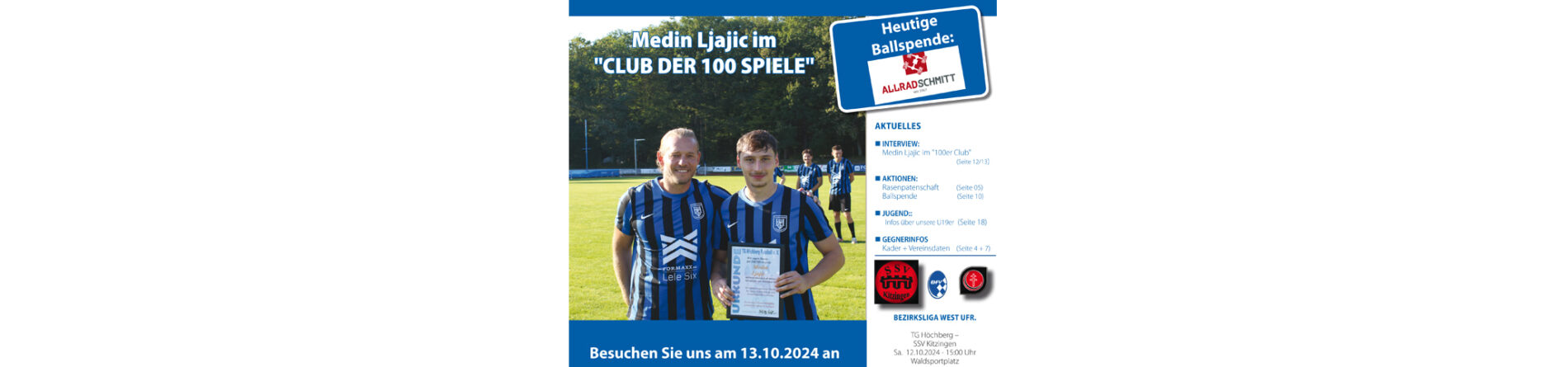 7. Stadionheft gegen SSV Kitzingen online