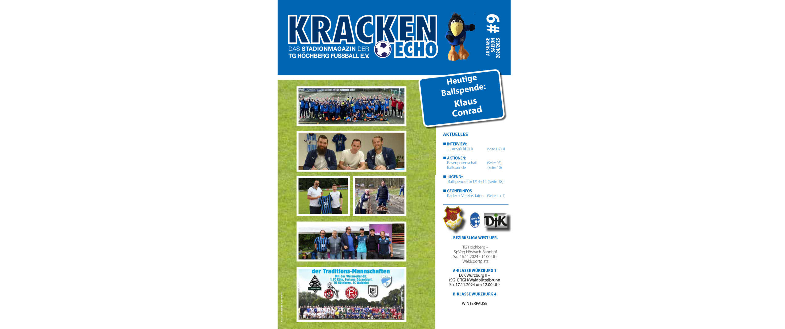 9. Stadionheft gegen Hösbach-Bahnhof online