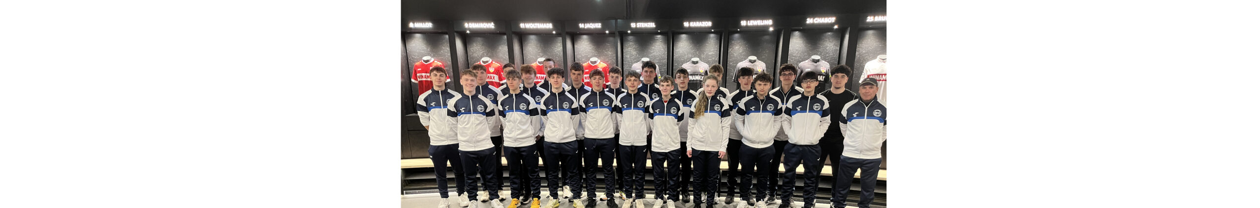 Trainingslager der U17-Junioren der (SG) TG Höchberg/TSG Waldbüttelbrunn beim VfB Stuttgart