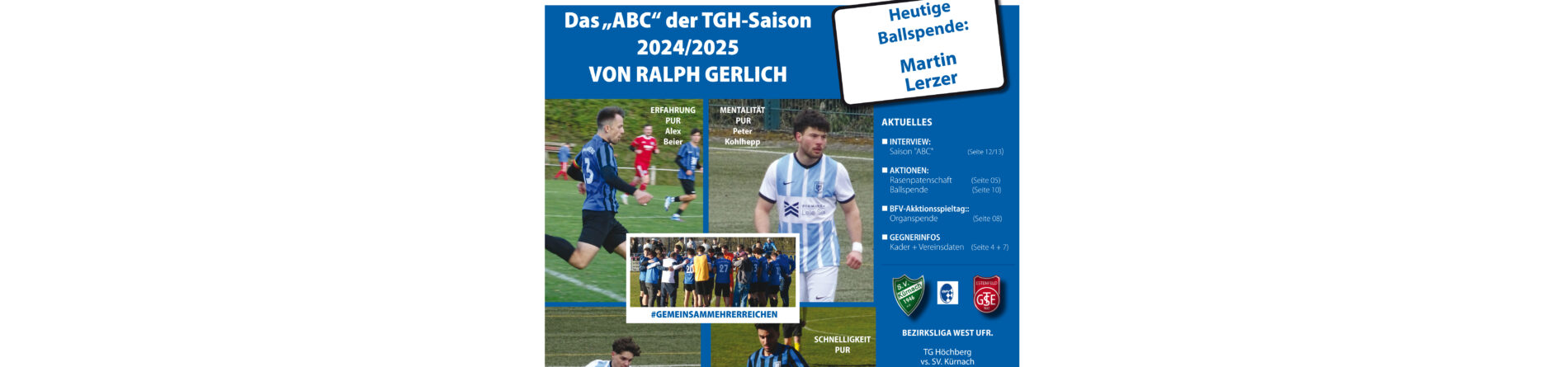 Ausgabe 14 zum Derby gegen SV Kürnach online