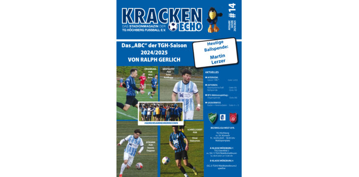 Ausgabe 14 zum Derby gegen SV Kürnach online