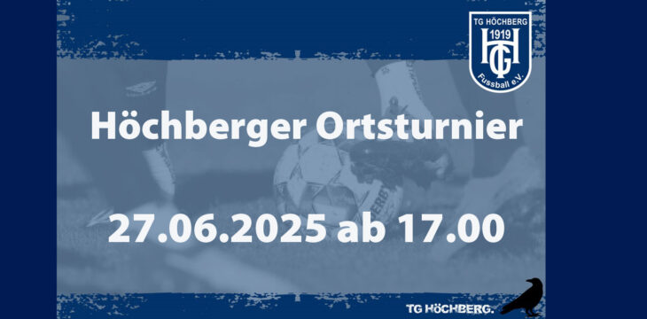 Höchberger Ortsturnier am 27.06.2025