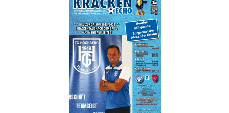 1. Stadionheft der Saison gegen WFV2 ist online