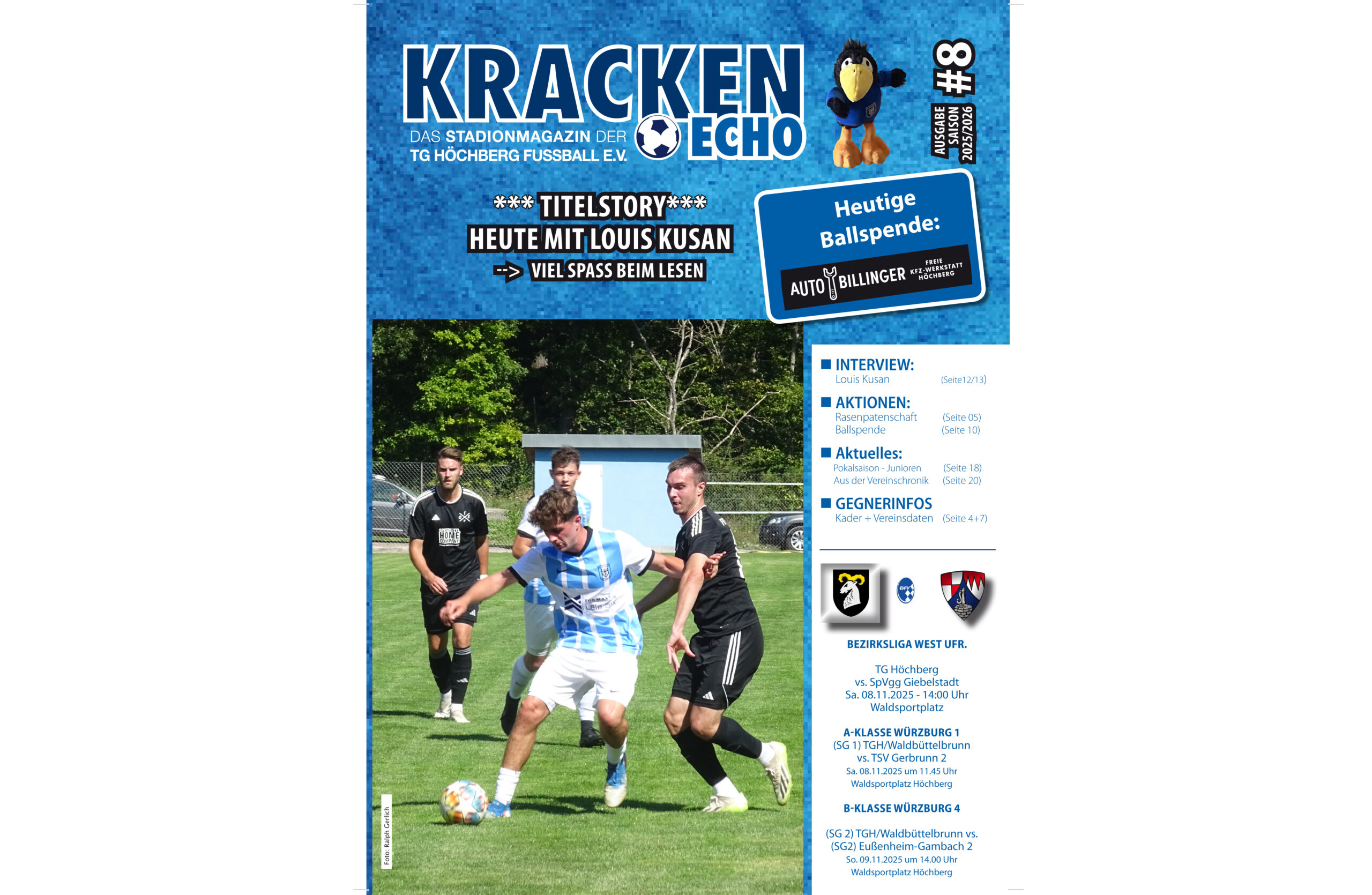 8. und letztes Heimspiel gegen SpVgg Giebelstadt online