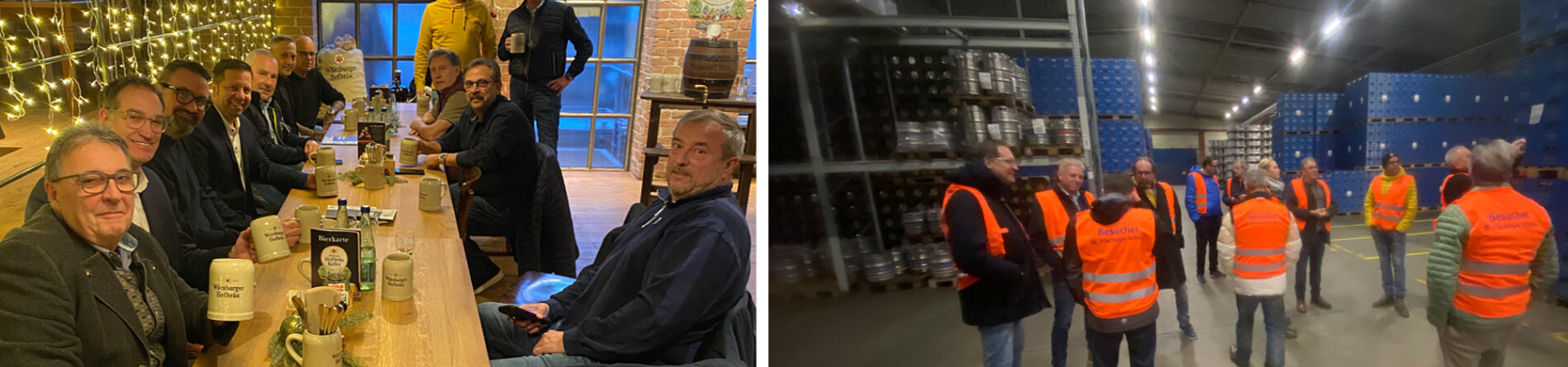 3. Sponsorentreff der TGH bei Würzburger Hofbräu