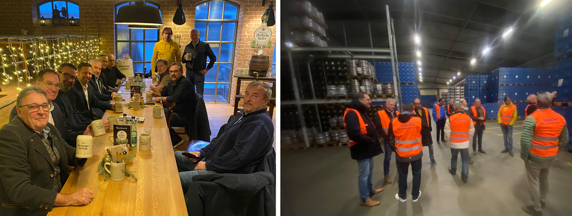 3. Sponsorentreff der TGH bei Würzburger Hofbräu