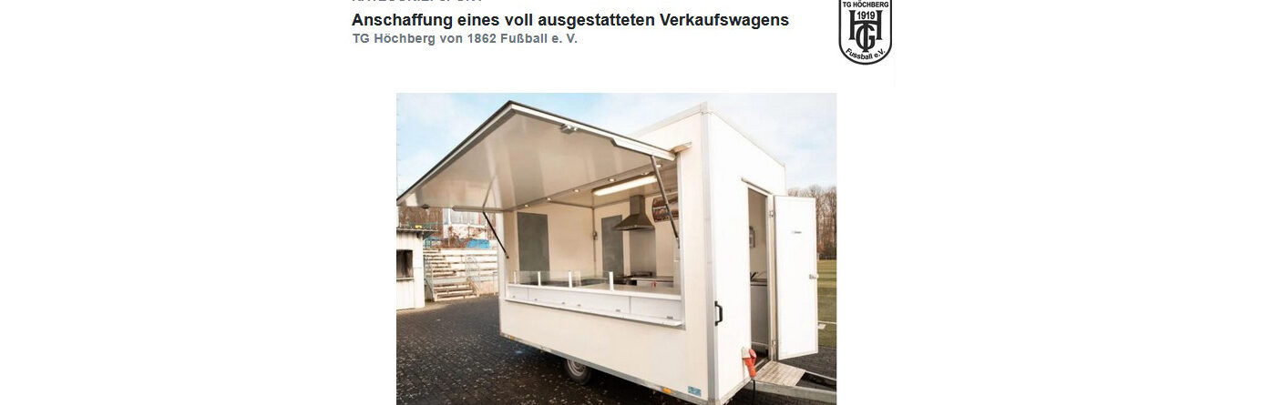 Anschaffung eines voll ausgestatteten Verkaufswagen mit der WVV